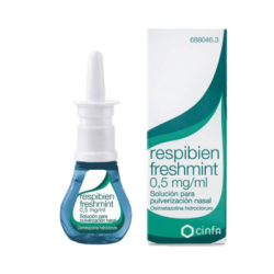 Respibien freshmint 0,5 mg/ml solucion para pulverizacion nasal